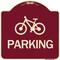 Signmission D4-3 Bicycle Parking Bicycle Parking Heavy-Gauge Aluminum Sign, 18" x 18", BU-1818-24199 A-DES-BU-1818-24199 - alternate 1